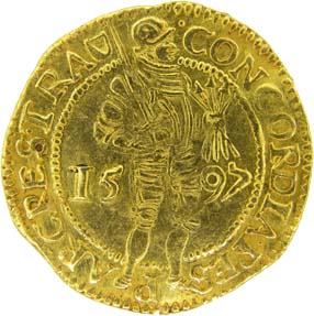 Ducat 1597 back